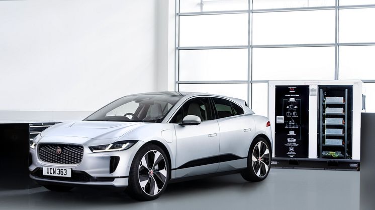 Jaguar Land Rover samarbeider med Parmac, en global leder i energisektoren, for å utvikle en portabel nullutslipps ladeenhet med brukte Jaguar I-PACE-batterier.