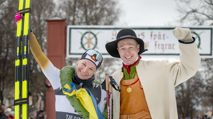 Kati Roivas tog Finlands första seger i Tjejvasan 