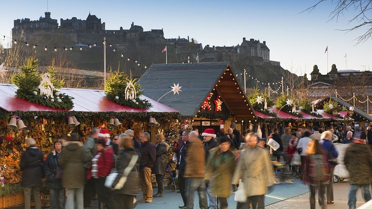 Edinburgh - Julmarknad