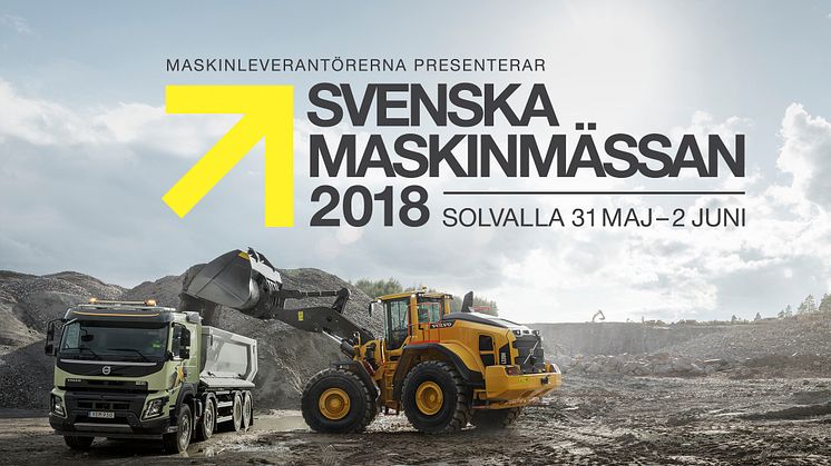 Swecon finns i monter Ö:20 på Svenska Maskinmässan. 3 000 kvadratmeter med svenskt stål.