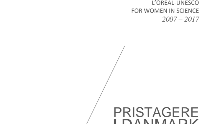 L'Oréal-UNESCO For Women in Science Pristagere 2007 - 2017