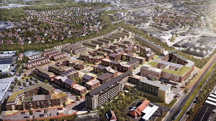 Når Gartnerbyen i det vestlig Odense står færdig, vil det indeholde flere forskellige typer af boliger og give plads til flere tusinde beboere.