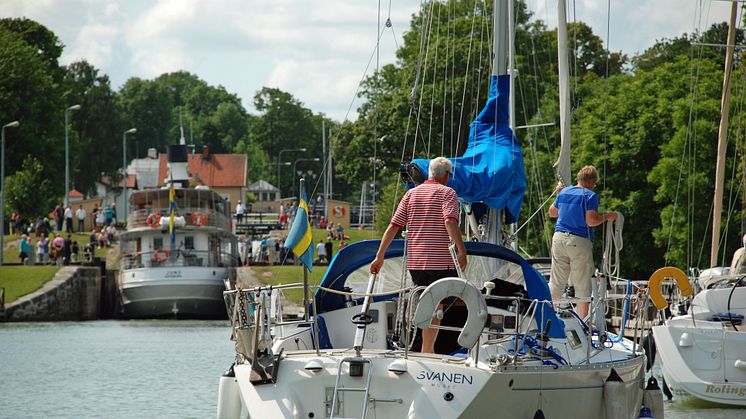 Göta kanals besökssiffror skjuter i höjden inför sommaren
