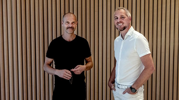 Filip Sauer, CEO & Co-founder of Above together with Mattias Olofsson, CEO of ARC