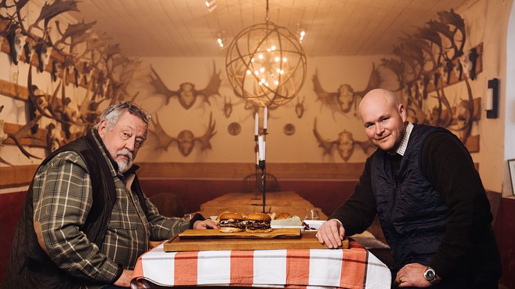 Leif GW Persson och Johan Jureskog Foto: Abraham Engelmark