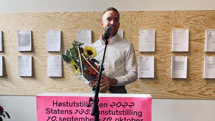 Christian Tunge vant Norske Grafikeres Fonds grafikkpris på Høstutstillingen: – Viser en sofistikert og kontrollert bruk av risografi som grafisk uttrykksform