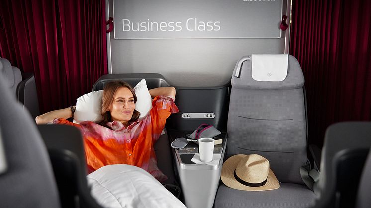Relaxed start into the best time of the year: Eurowings Discover Business Class 