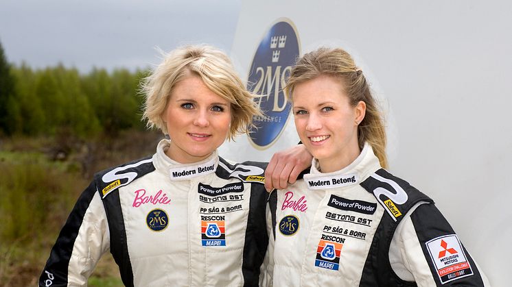 Ramona Karlsson/Miriam Walfridsson uttagna till rallylandslaget