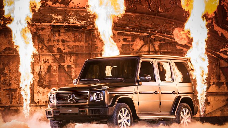 Mercedes-Benz præsenterer ny G-Klasse i Detroit
