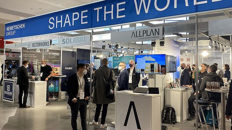 ALLPLAN will present the latest version of its BIM software Allplan 2023 at this year's BIM World MUNICH. Copyright: ALLPLAN