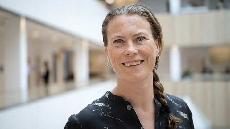 Emelie Hansson, ny hållbarhetschef hos Martin & Servera-gruppen från aug 2022. (Pressbild från ICA)