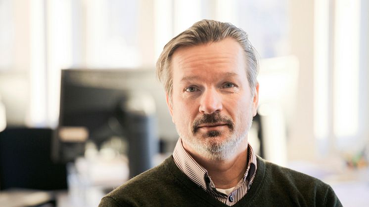 Chris Olborg, ny direktør i Arkitema Norge