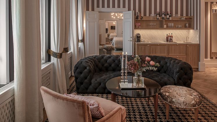 Nya rum och sviter i Bolinderska Palatset, Grand Hôtel. Foto: Andy Liffner
