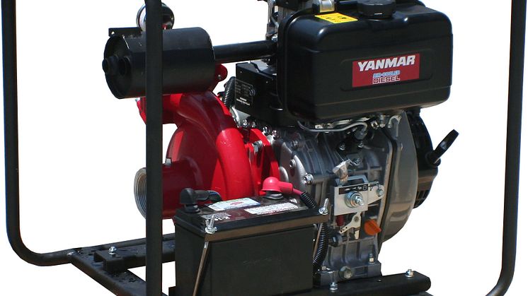Mastry Engine Center has introduced the YANMAR engine-driven Maspower MPW2.5PE Portable High Pressure pump for dockyard repair work and marine construction applications