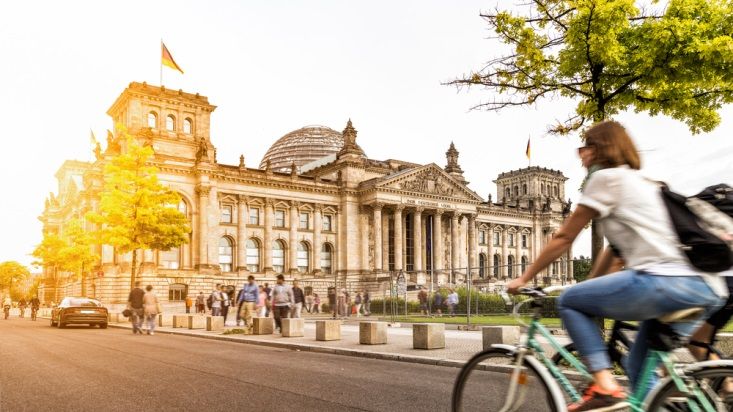 Riksdagshuset i Berlin. Foto: Shutterstock.