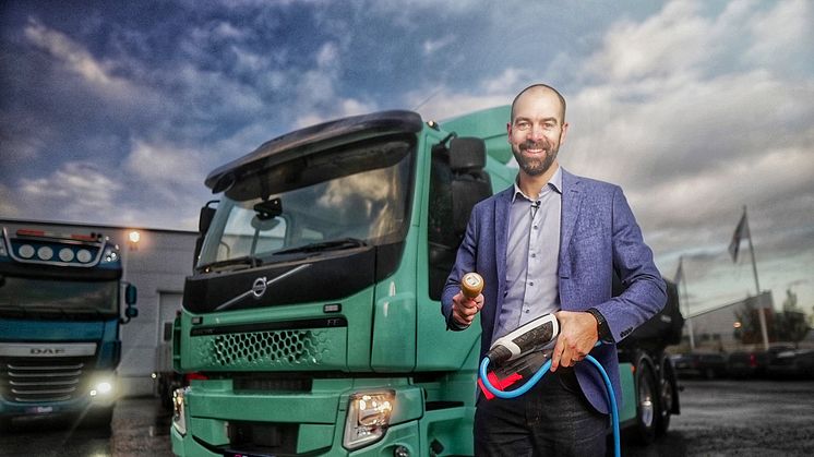 En ny marknad växer fram - Budi säljer första begagnade el-lastbilen