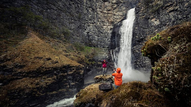 Det er ikke bare regnvær som gjør at du trenger vanntette klær. Foto: Bergans / Hans Kristian Krogh-Hanssen