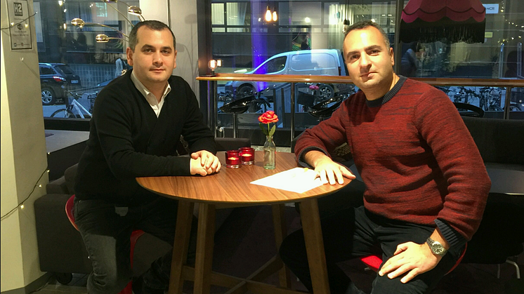 Grundarteamet Andranik Durgaryan och Armen Aghinyan mottog pris som en av de tjugo bästa affärsidéerna i Venture Cups idétävling IDEA.
