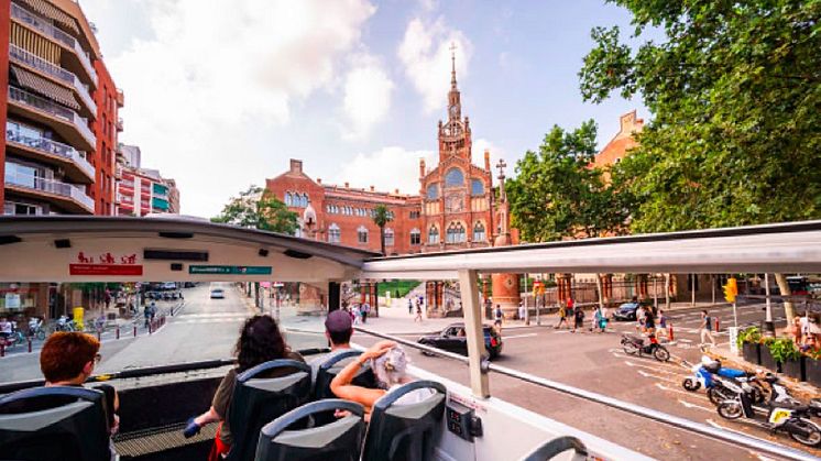 The Barcelona Bus Turístic restarts on 2nd of July