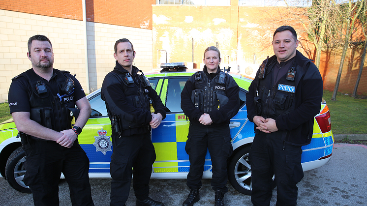 Knife crime team taking more than blades off the streets