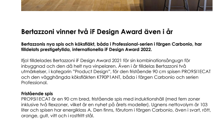 220428 - Bertazzoni vinner två iF Design Award även i år.pdf