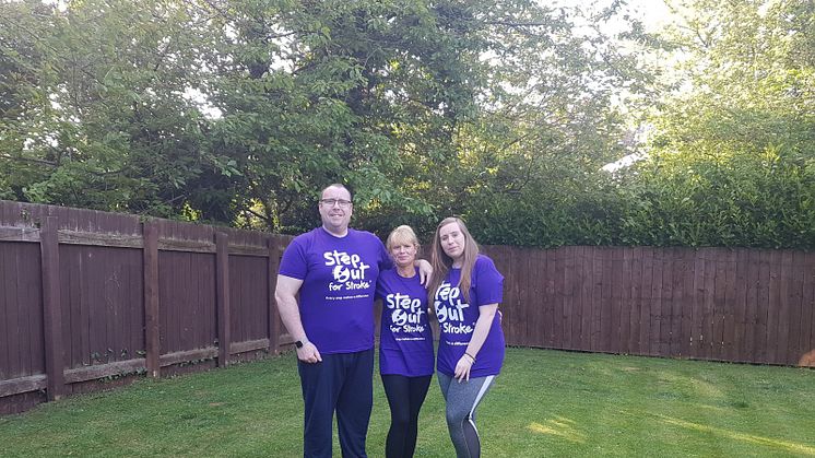 ​Survivors take a Step Out for Stroke in Middlesbrough