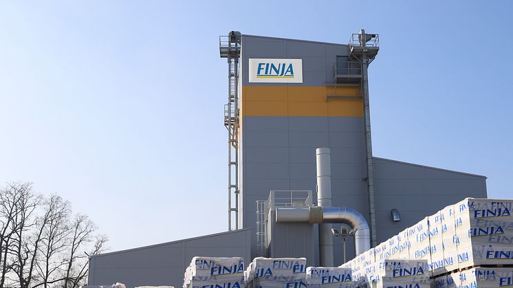 Finjas nye fabrikk for tørrmøller med knust fjell som tilslag.