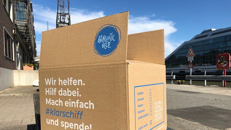 Smurfit Kappa spendet 15.000 Kisten an Hanseatic Help 