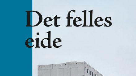 "Det felles eide - Forfattere om offentlig kunst i Oslo",  Omslagsdesign: Martin Lundell