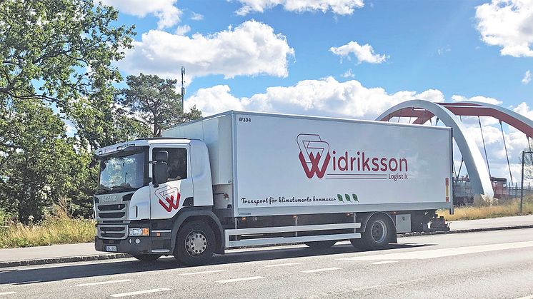 Widriksson logistik börjar köra för Textilia den 31 augusti.