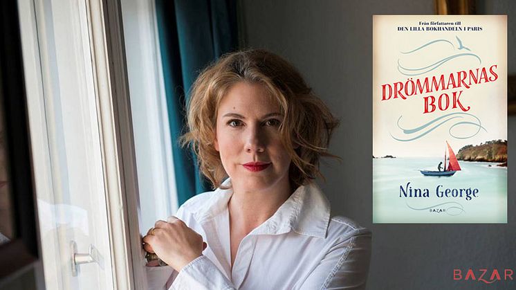 Ny roman från Nina George - Drömmarnas bok kommer i augusti!