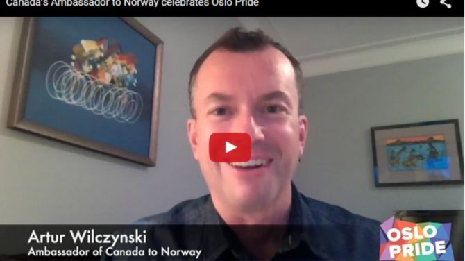Canada’s Ambassador to Norway celebrates Oslo Pride