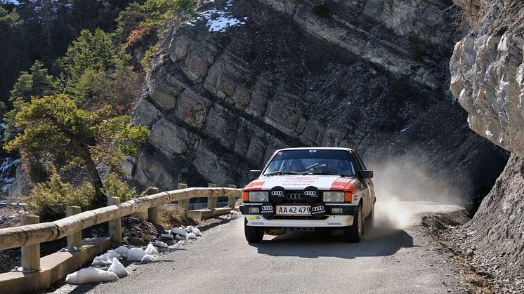 Toni Hansen og Per Brodersen kørte sig til en flot 4 plads ved årets Rallye Monte-Carlo Historique 2018
