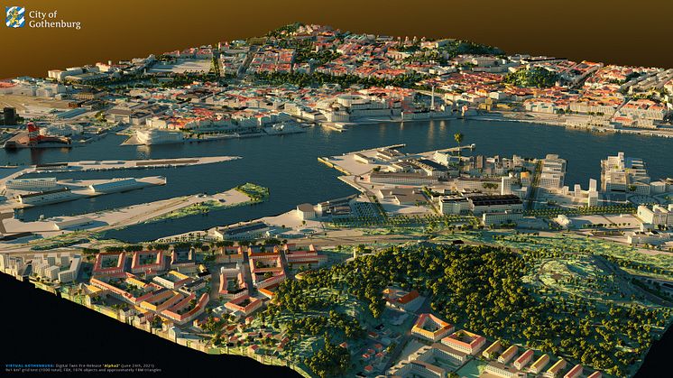 Så skapar digitala stadstvillingar hållbara smarta städer. Foto: Göteborgs stad.