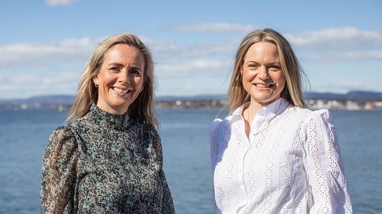 Camilla Beck (til venstre) og Guro Jahre Lund. Foto: Norges sjømatråd