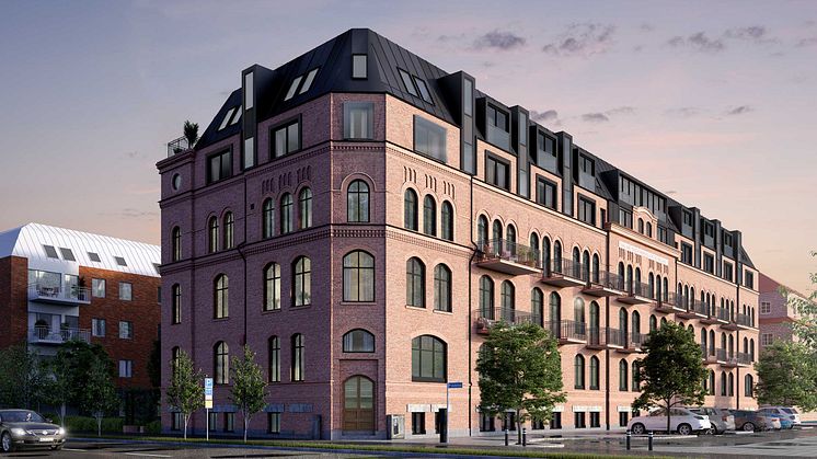 Anrika Malmö Skofabrik får nytt liv när den byggs om till attraktiva bostäder
