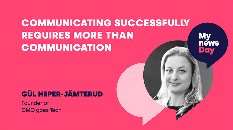 Communicating successfully requires more than communication