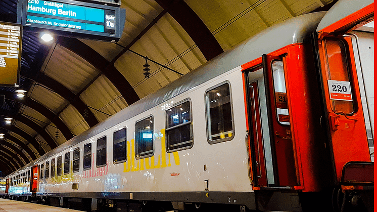Berlintåget på Malmö Central