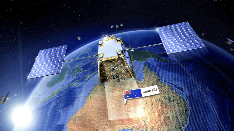 Copyright 2021 OneWeb. Tous droits réservés. Attribution : Image du globe terrestre de Google Earth : 2020 Landsat / Copernicus.