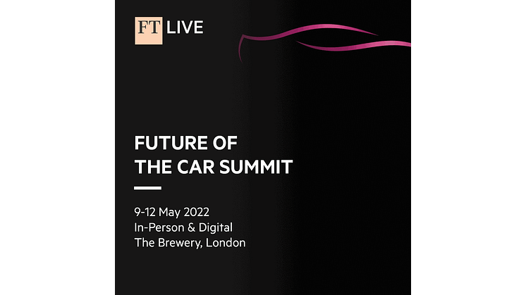 Financial Times "Future of the Car 2022" Summit