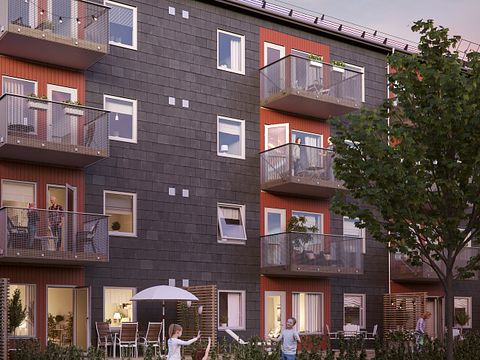 BoKlok bygger fler hem på Drottninghög, Helsingborg