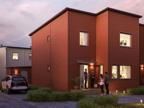 BoKlok startar försäljning av nytt bostadskvarter i Luleå