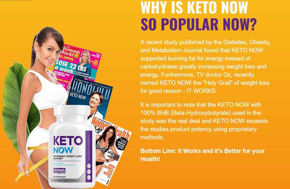 Keto Now Review - Know Better About this Formula | Healthy World Stock