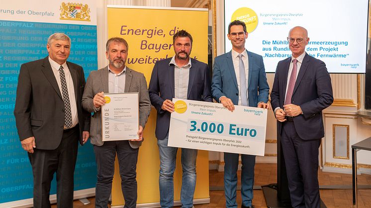 Bürgerenergiepreis Oberpfalz 2022_Preisverleihung_Mühlbauer Wärmeerzeugung