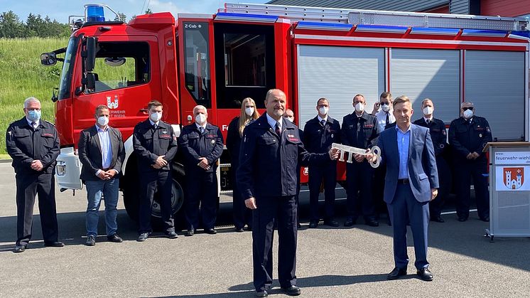 Ein neues Einsatzfahrzeug für die Löschgruppe BPW der Feuerwehr Wiehl