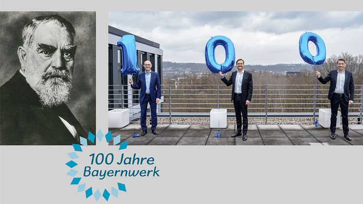 Gründungstag_100 Jahre Bayernwerk_Collage_Jubilaeum