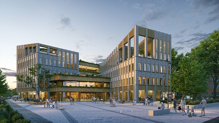 Liljewall och SSEA ritar och bygger Ängelholms nya stadshus 
