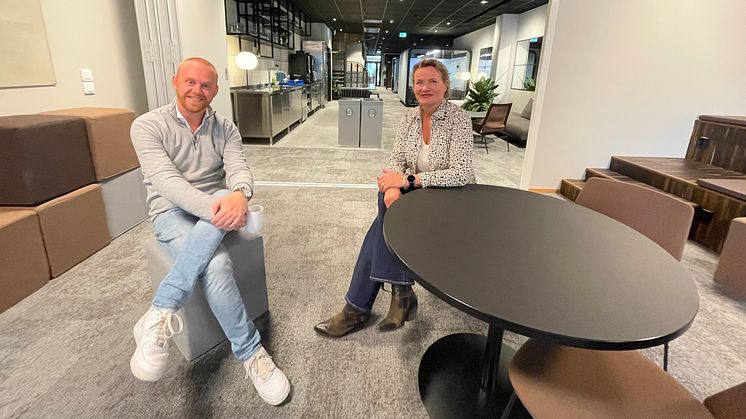 Joakim Bjugn i Digital Opptur valgte Trine Maren Skott-Myhre og Kontorhuset Strømsø for å vinne markedsandeler i Drammen.