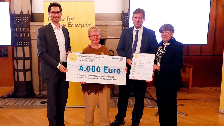 Bürgerenergiepreis Oberfranken 2022_Preisverleihung_Forchheim for Future
